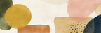 Abstraktes Design Organische Formen Farben Ringsherum | Mid Century Modern | Einrichtungsstile