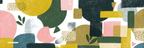 Abstraktes Muster Mit Verraschenden Formen Und Farben | Mid Century Modern | Einrichtungsstile