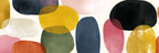Abstraktesmuster Farbige Formen Licht Untergrund | Mid Century Modern | Einrichtungsstile