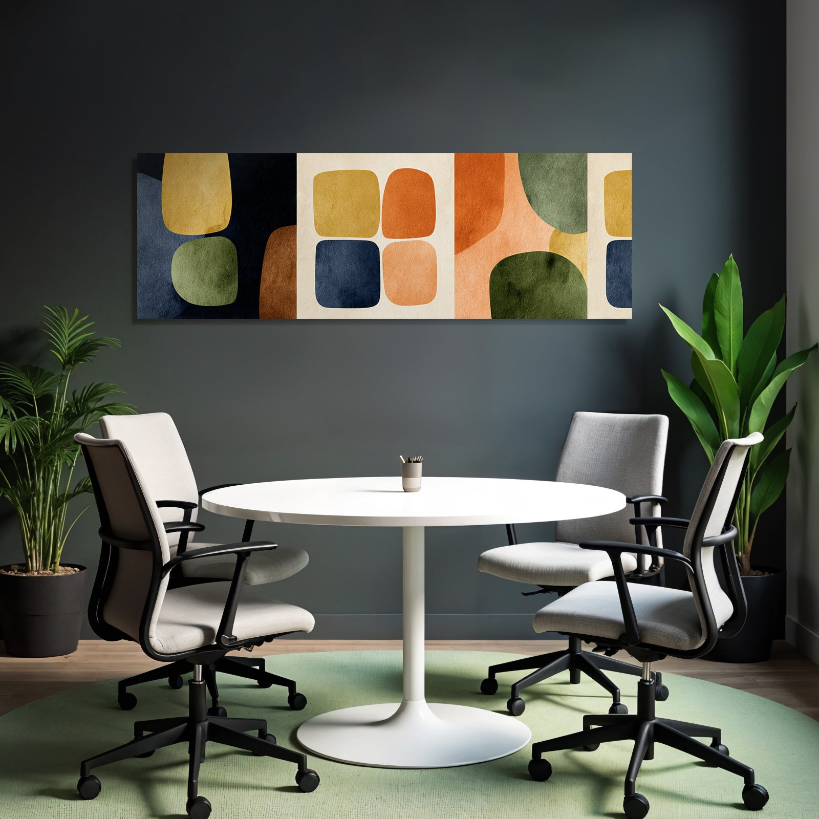 Bunteformen Abstraktesdesign Texturiert