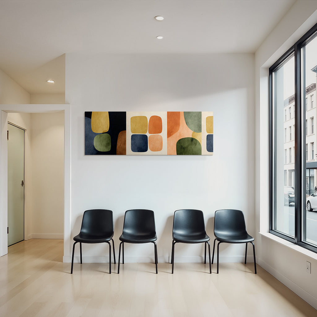 Bunteformen Abstraktesdesign Texturiert