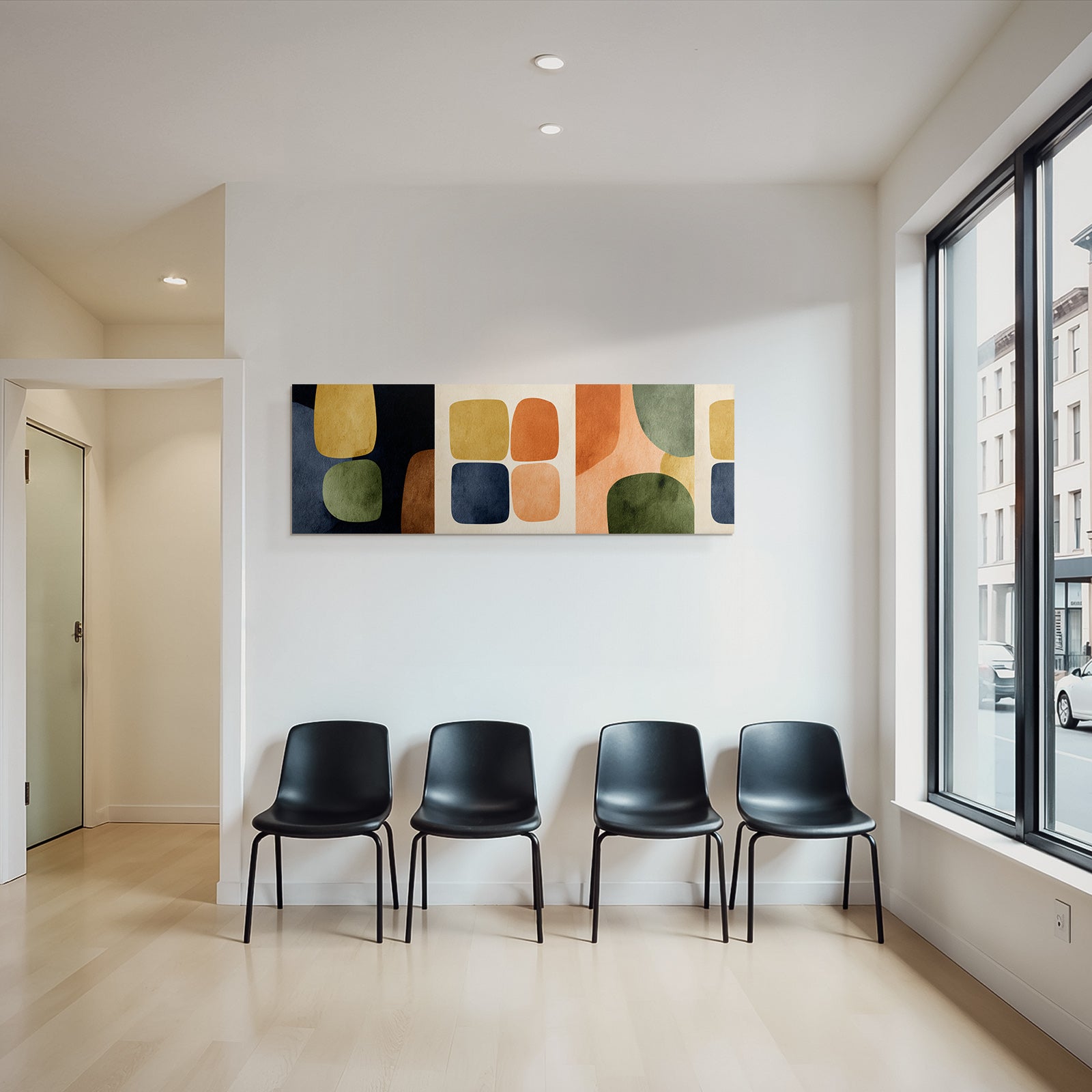 Bunteformen Abstraktesdesign Texturiert