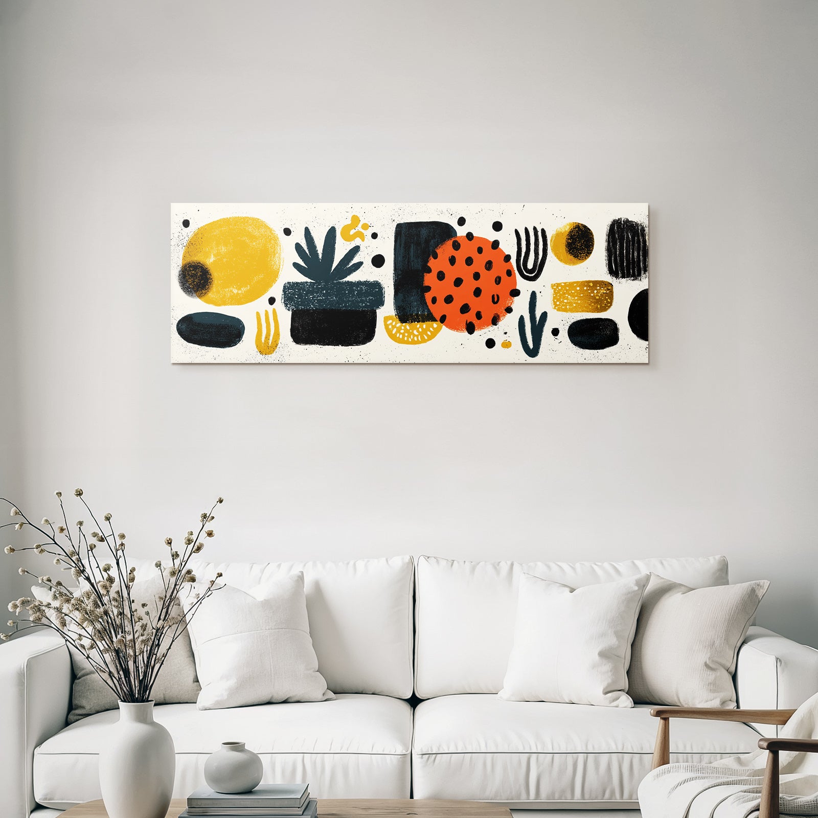 Colorful Abstract Design Mit Formen Und Mustern