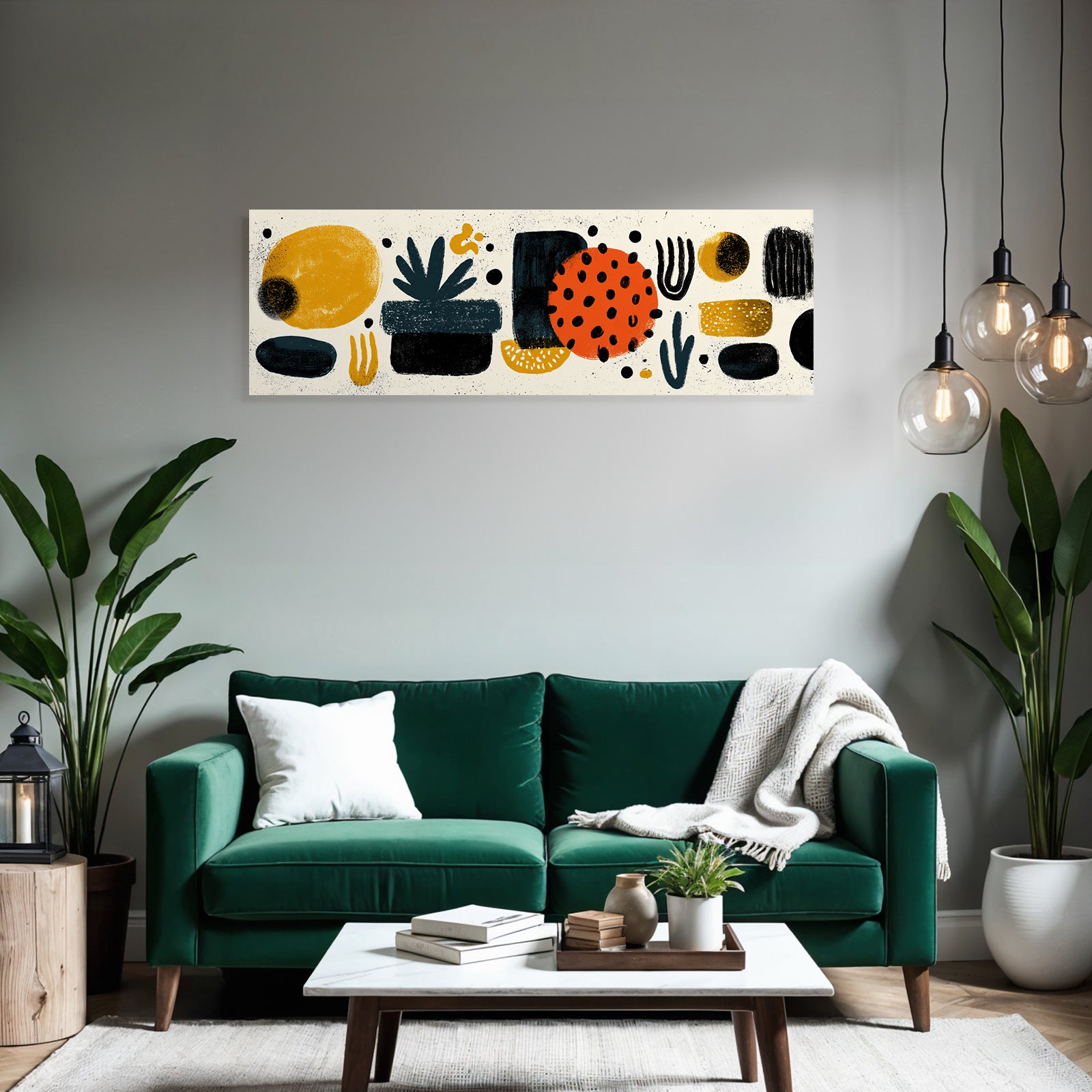 Colorful Abstract Design Mit Formen Und Mustern