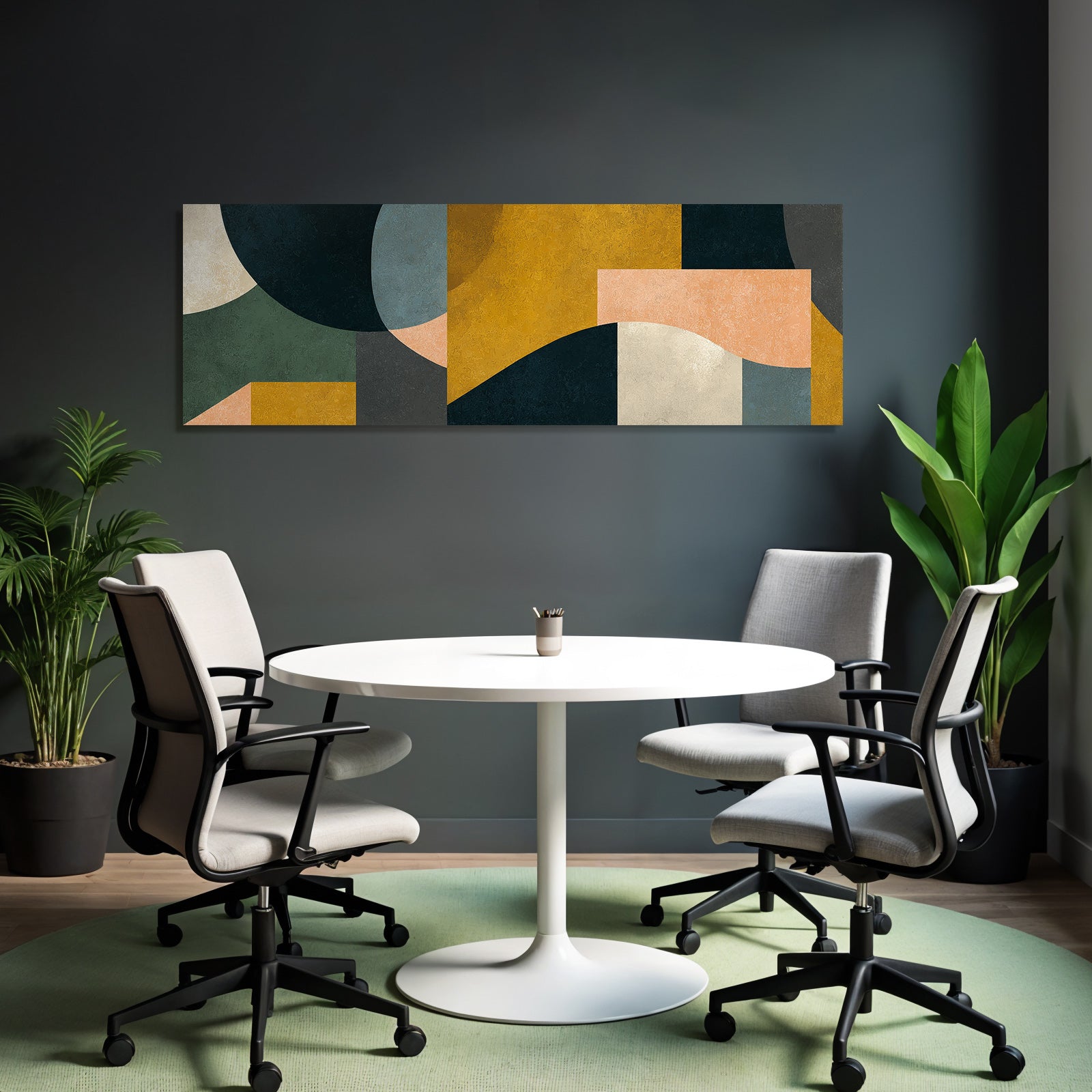 Geometrische Abstrakte Kunstwerk Moderne Gestaltung