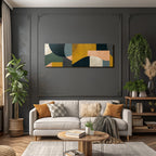 Geometrische Abstrakte Kunstwerk Moderne Gestaltung