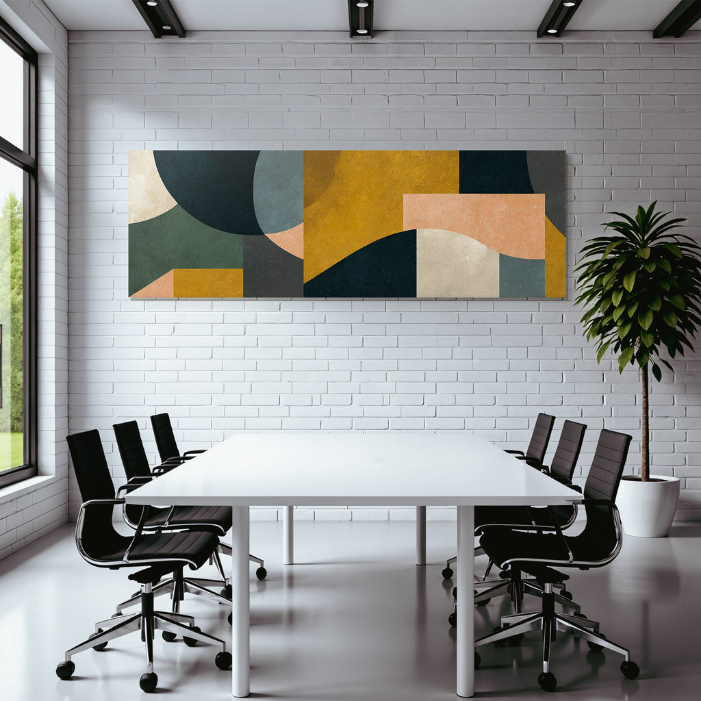 Geometrische Abstrakte Kunstwerk Moderne Gestaltung