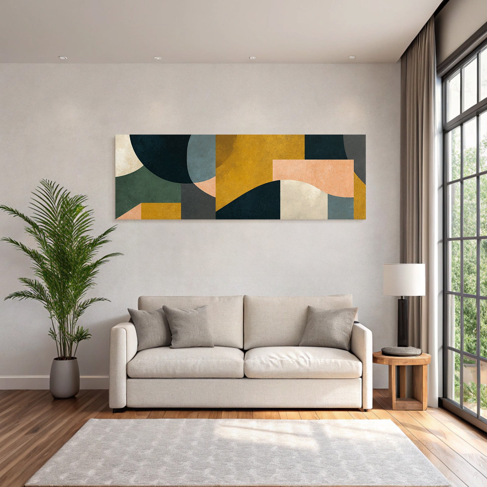 Geometrische Abstrakte Kunstwerk Moderne Gestaltung