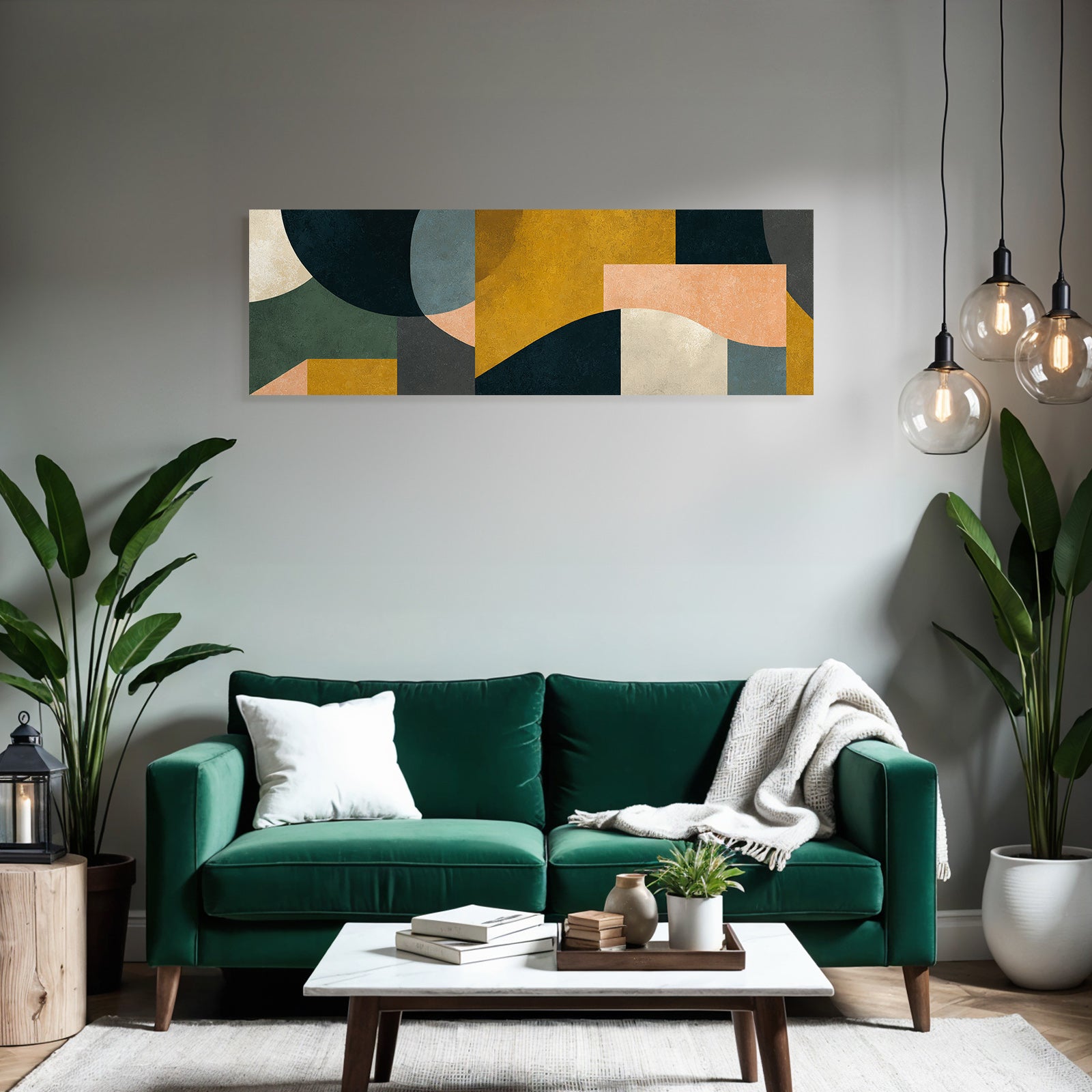 Geometrische Abstrakte Kunstwerk Moderne Gestaltung