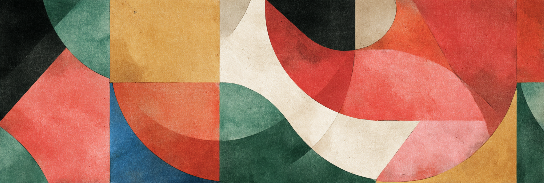 Geometrische Formen Abstrakt | Mid Century Modern | Einrichtungsstile