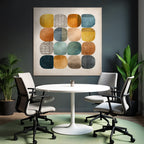 Abstract Form Facts Colorful Decoration