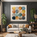 Abstract Form Facts Colorful Decoration