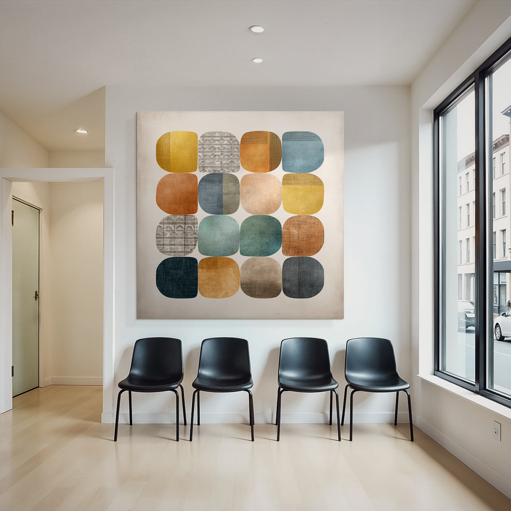 Abstract Form Facts Colorful Decoration