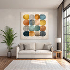 Abstract Form Facts Colorful Decoration