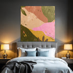 Abstract Illustration Organic Shapes Earthy Colors