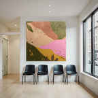 Abstract Illustration Organic Shapes Earthy Colors