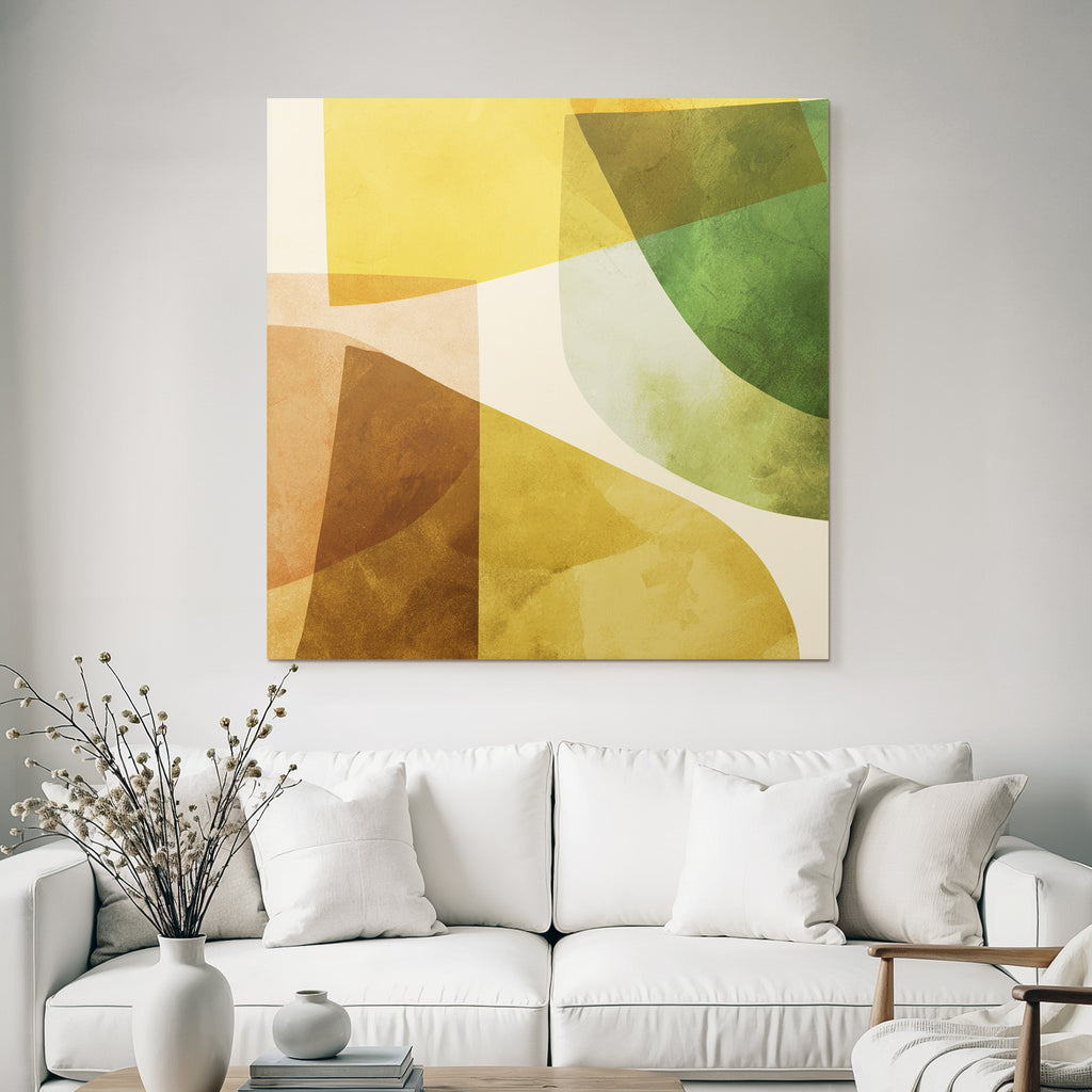 Abstrakte Zusammensetzung Formen Farben Modernes Design