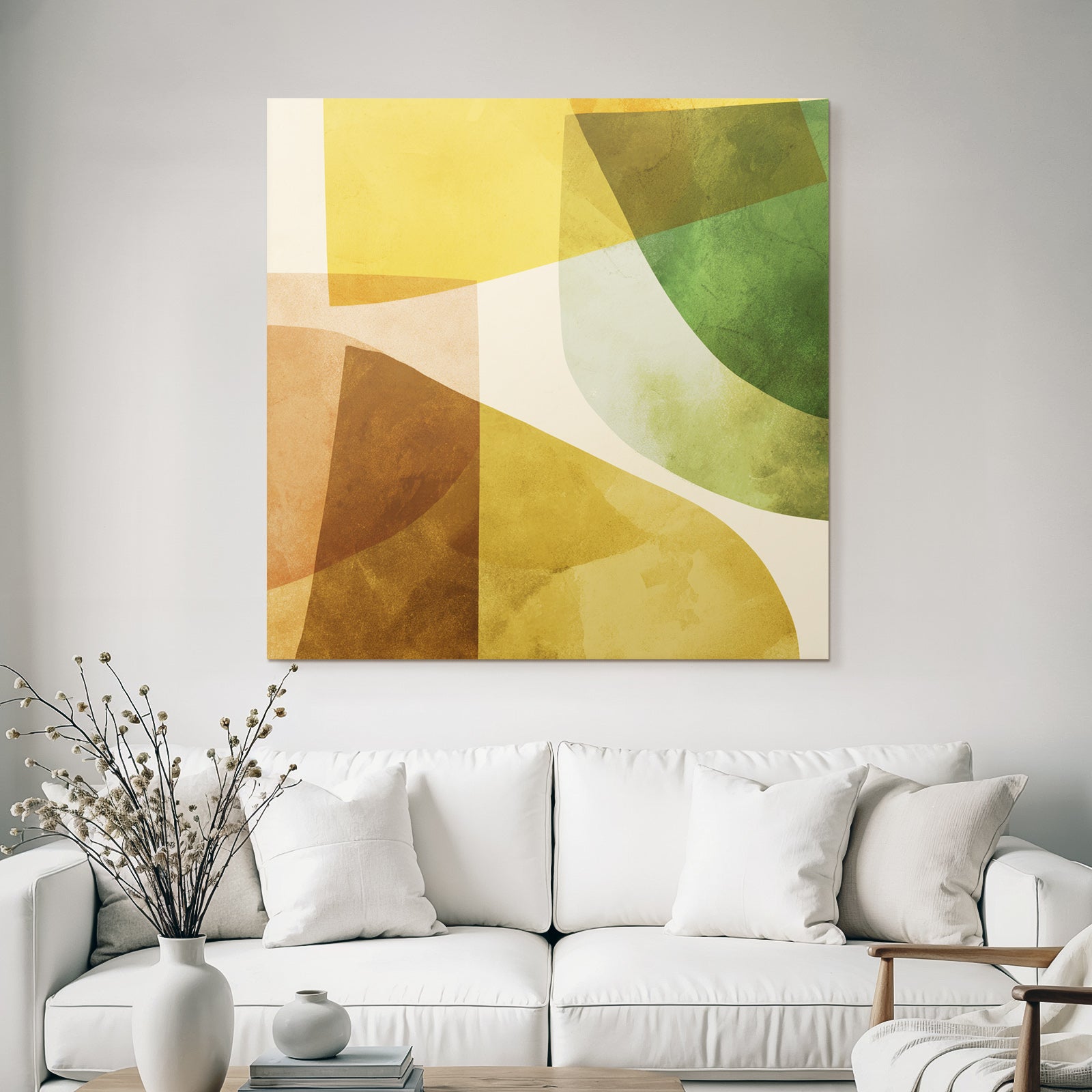 Abstrakte Zusammensetzung Formen Farben Modernes Design