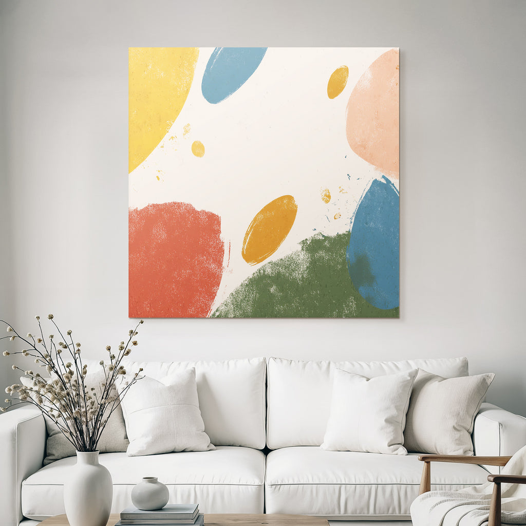 Abstraktes Design Mit Farbe