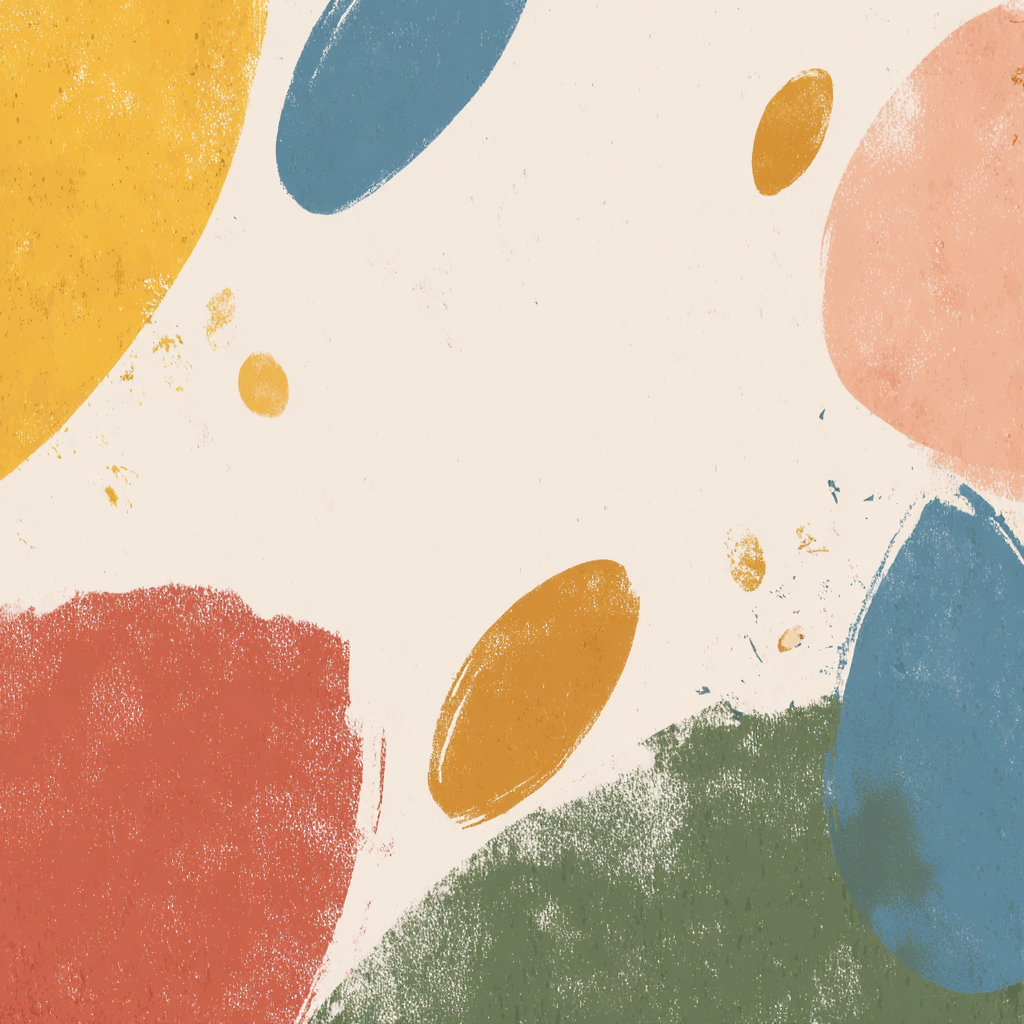 Abstraktes Design Mit Farbe | Mid Century Modern | Einrichtungsstile