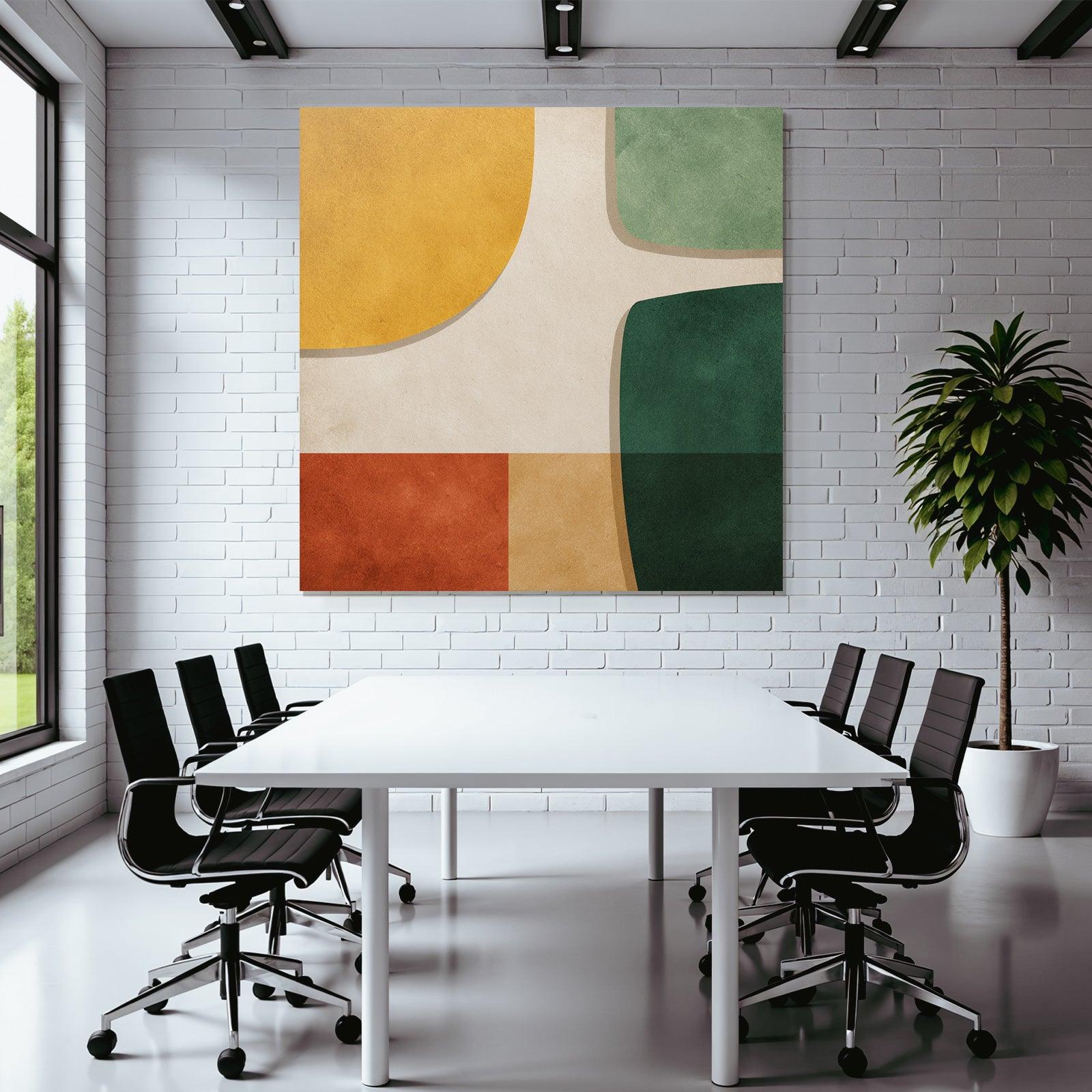 Abstraktes Design Verschiedene Farbige Formen Texturierten Hintergrund