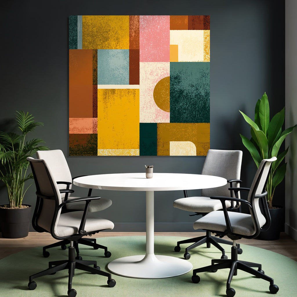 Abstraktes Geometrisches Design Moderne Kunst