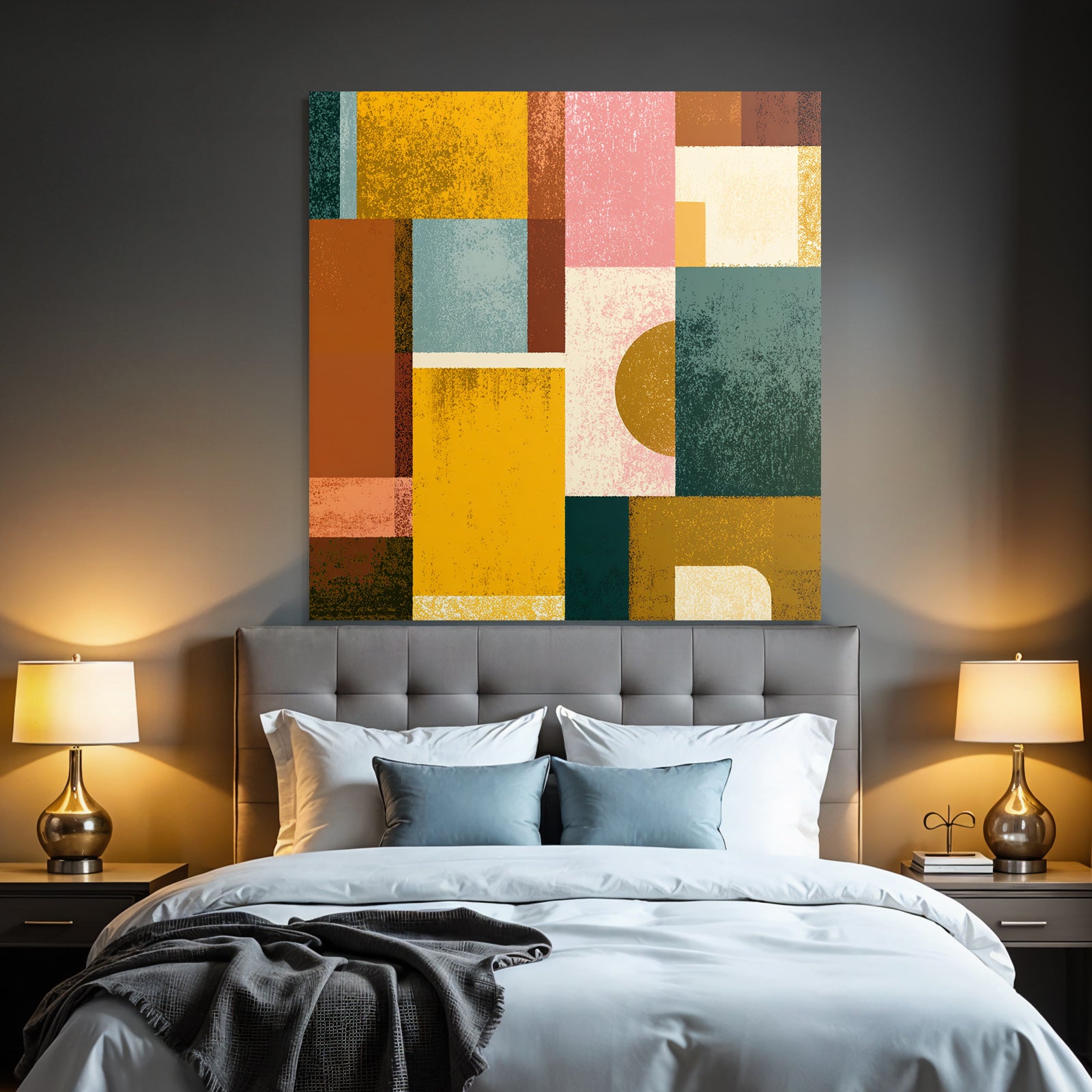 Abstraktes Geometrisches Design Moderne Kunst