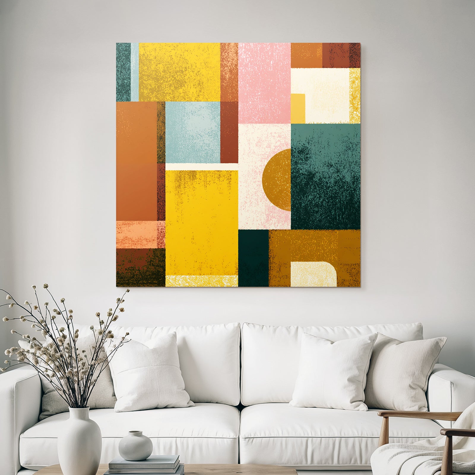 Abstraktes Geometrisches Design Moderne Kunst