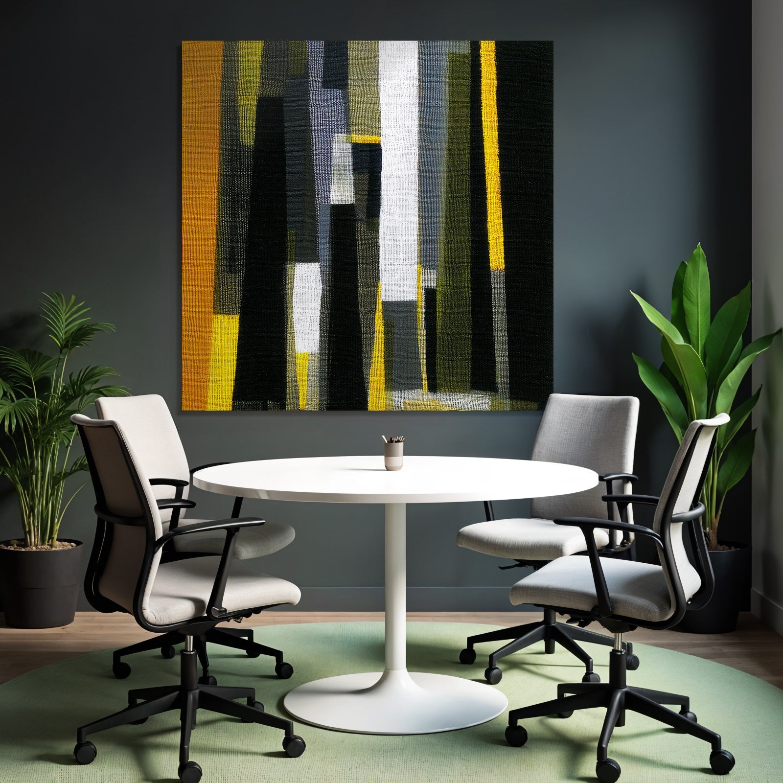 Abstraktes Kunst Farben