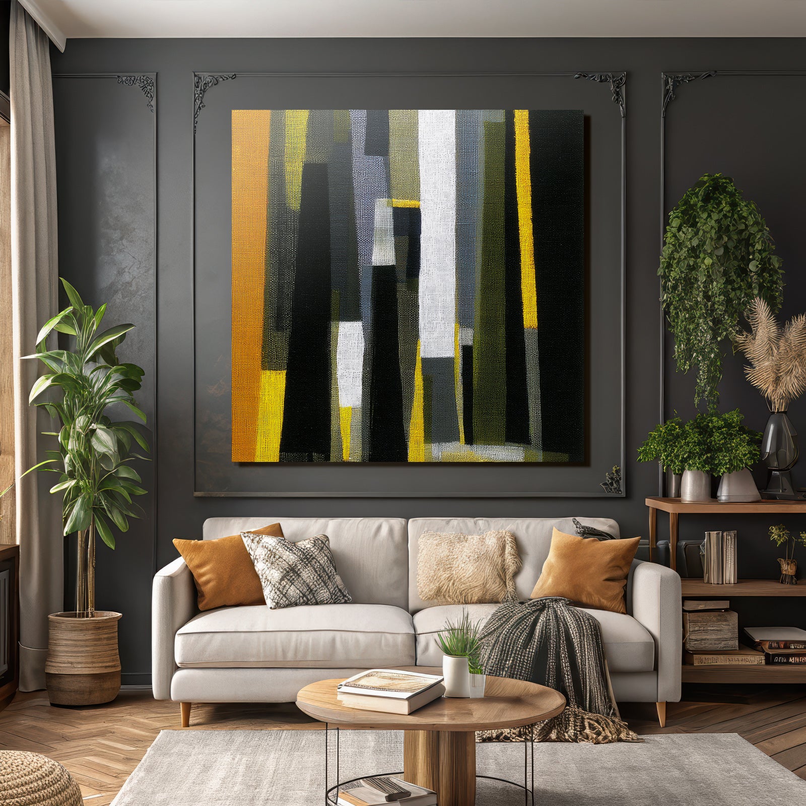 Abstraktes Kunst Farben