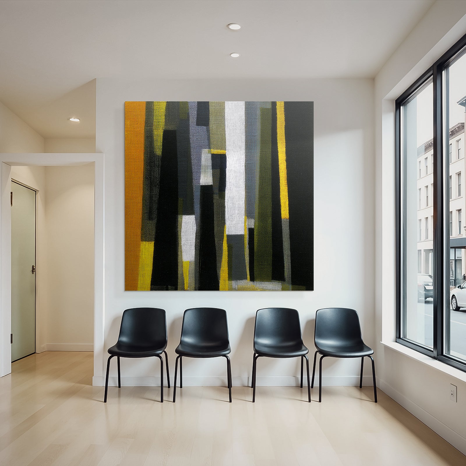 Abstraktes Kunst Farben