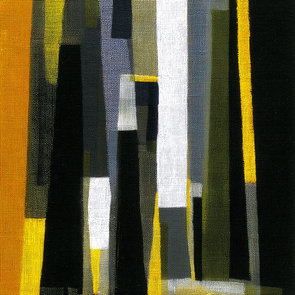 Abstraktes Kunst Farben | Mid Century Modern | Einrichtungsstile