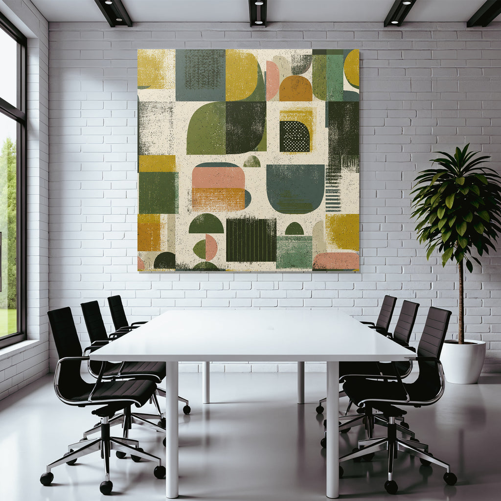 Digitale Abstrakte Muster Geometrische Formen Farben