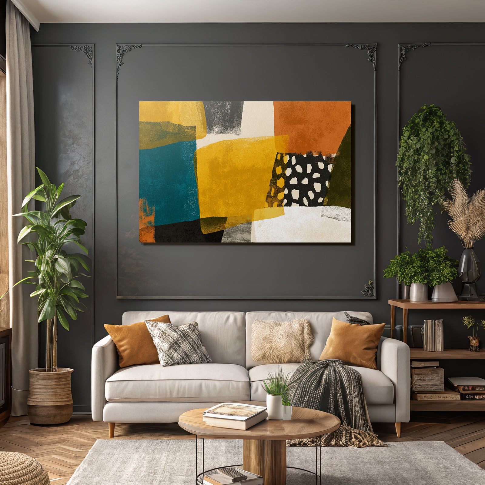 Abstrakte Illustration Moderne Kunst