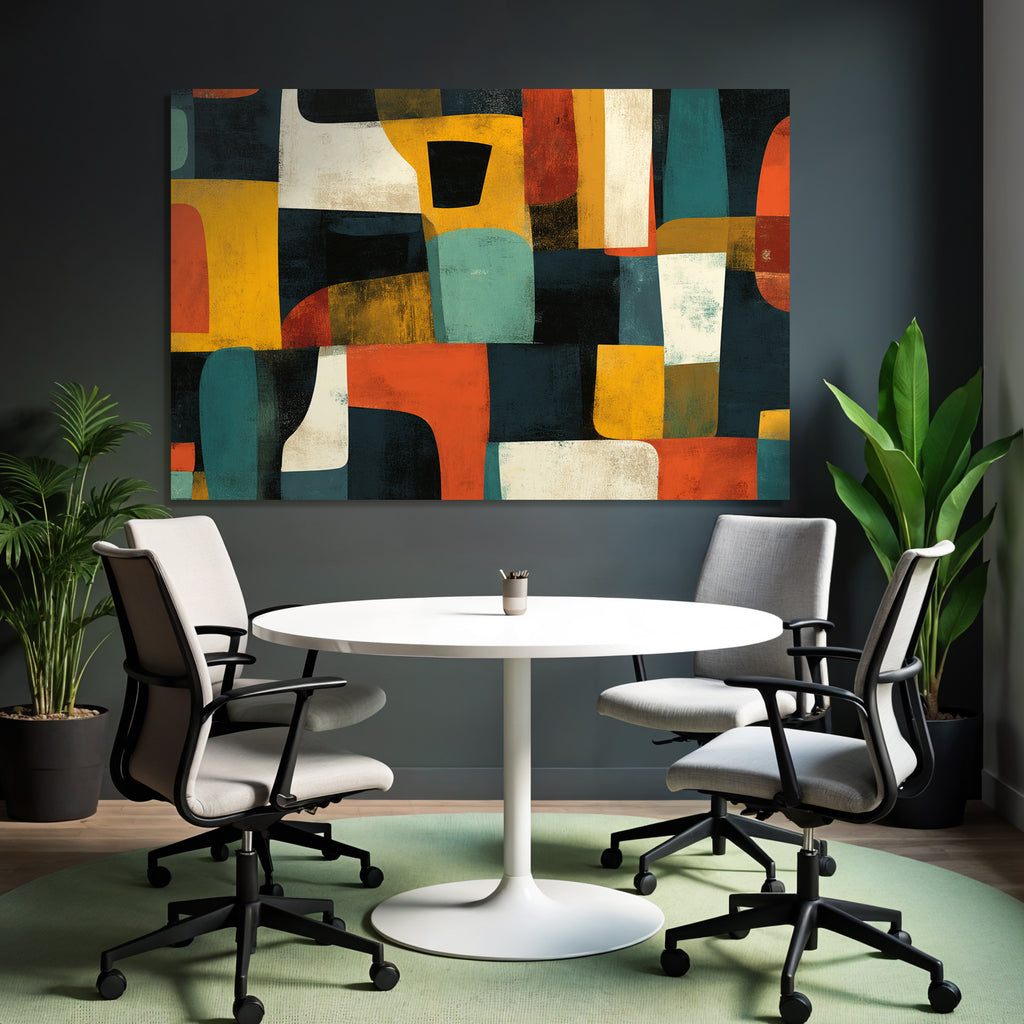 Abstrakte Kunst Formen Und Farben