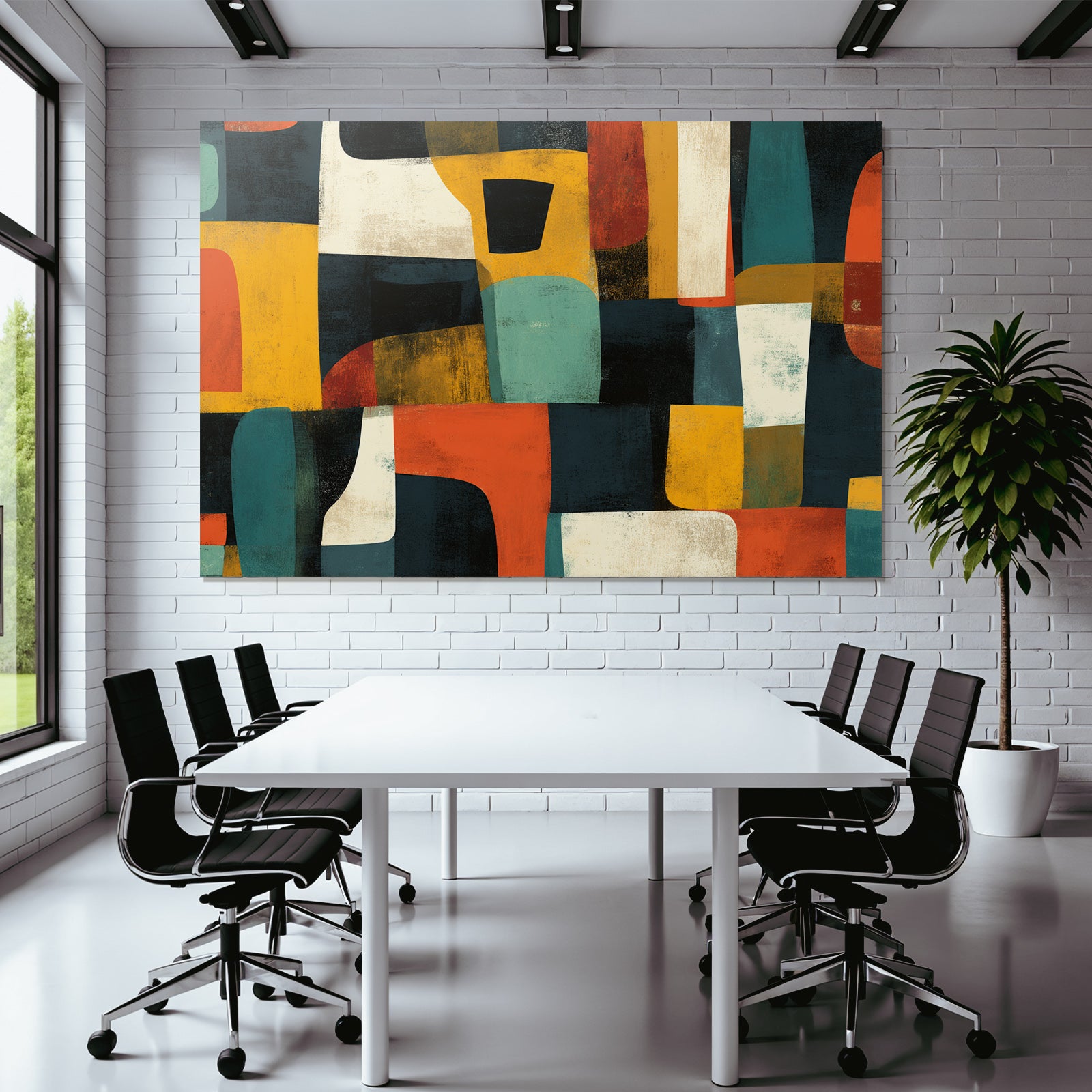 Abstrakte Kunst Formen Und Farben