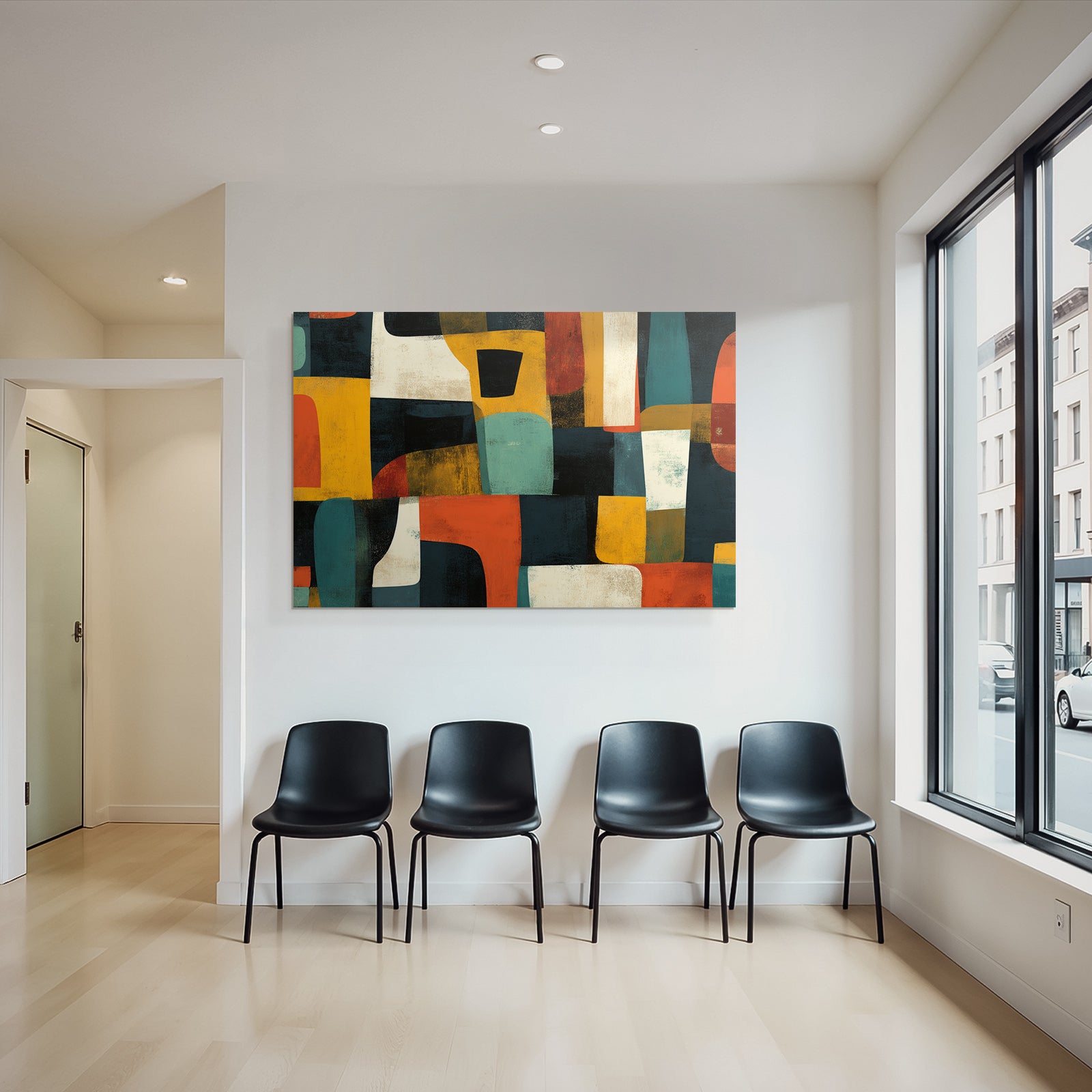 Abstrakte Kunst Formen Und Farben