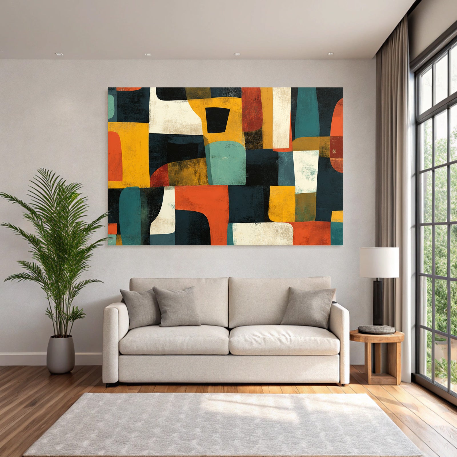 Abstrakte Kunst Formen Und Farben