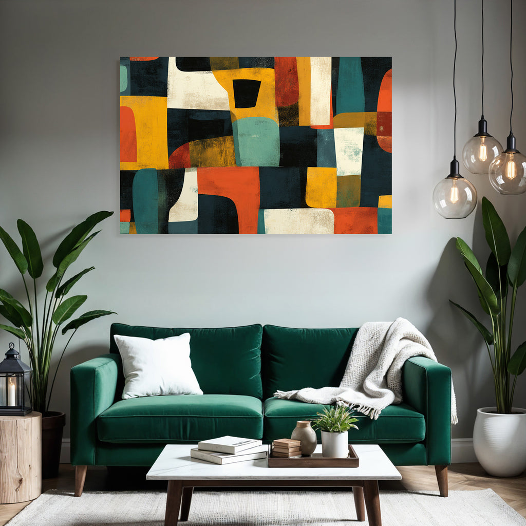 Abstrakte Kunst Formen Und Farben