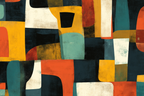Abstrakte Kunst Formen Und Farben | Mid Century Modern | Einrichtungsstile