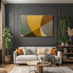 Abstraktes Design Bunte Gefallige Formen