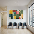 Abstract Design Geometric Shapes And Colors