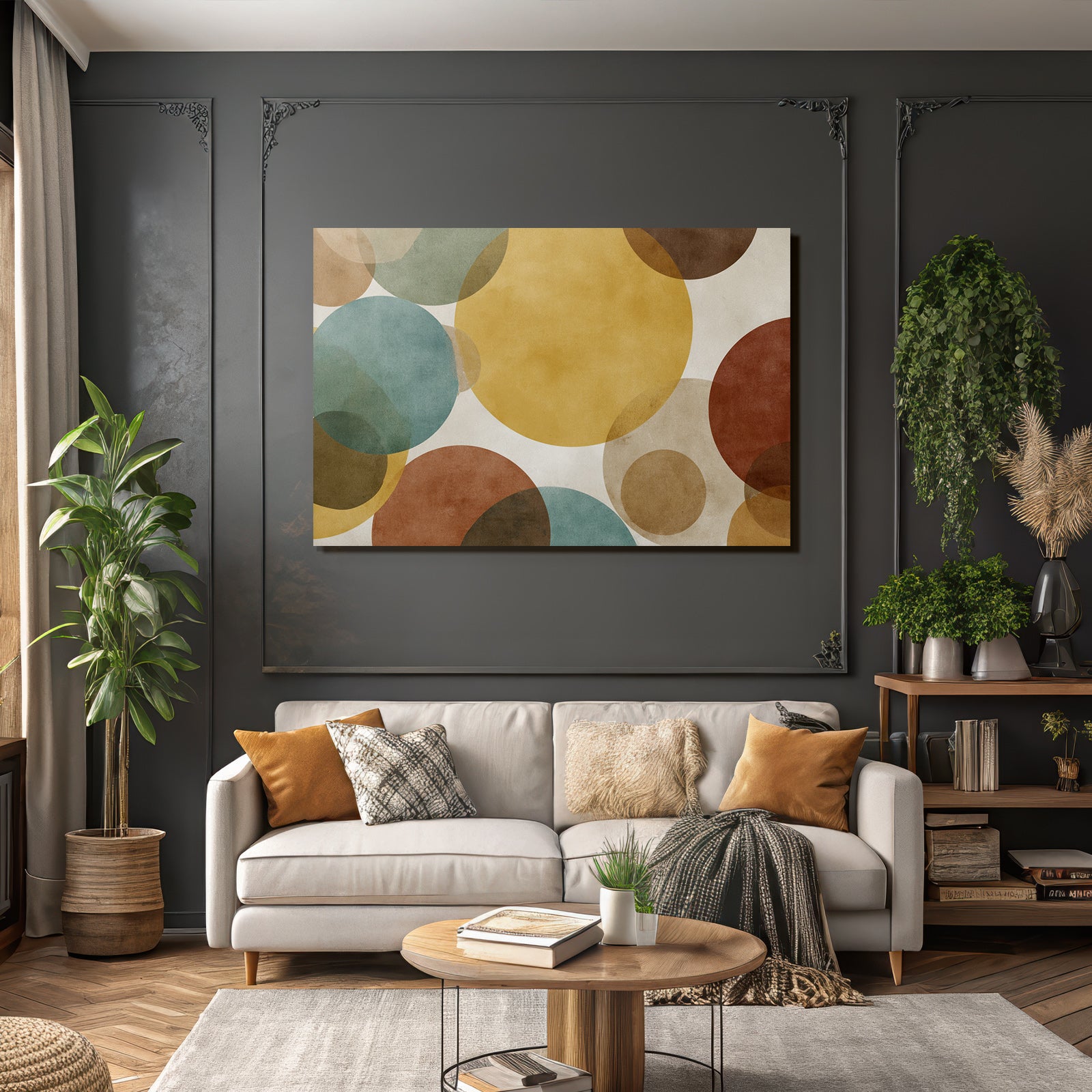 Abstraktes Design Kreis