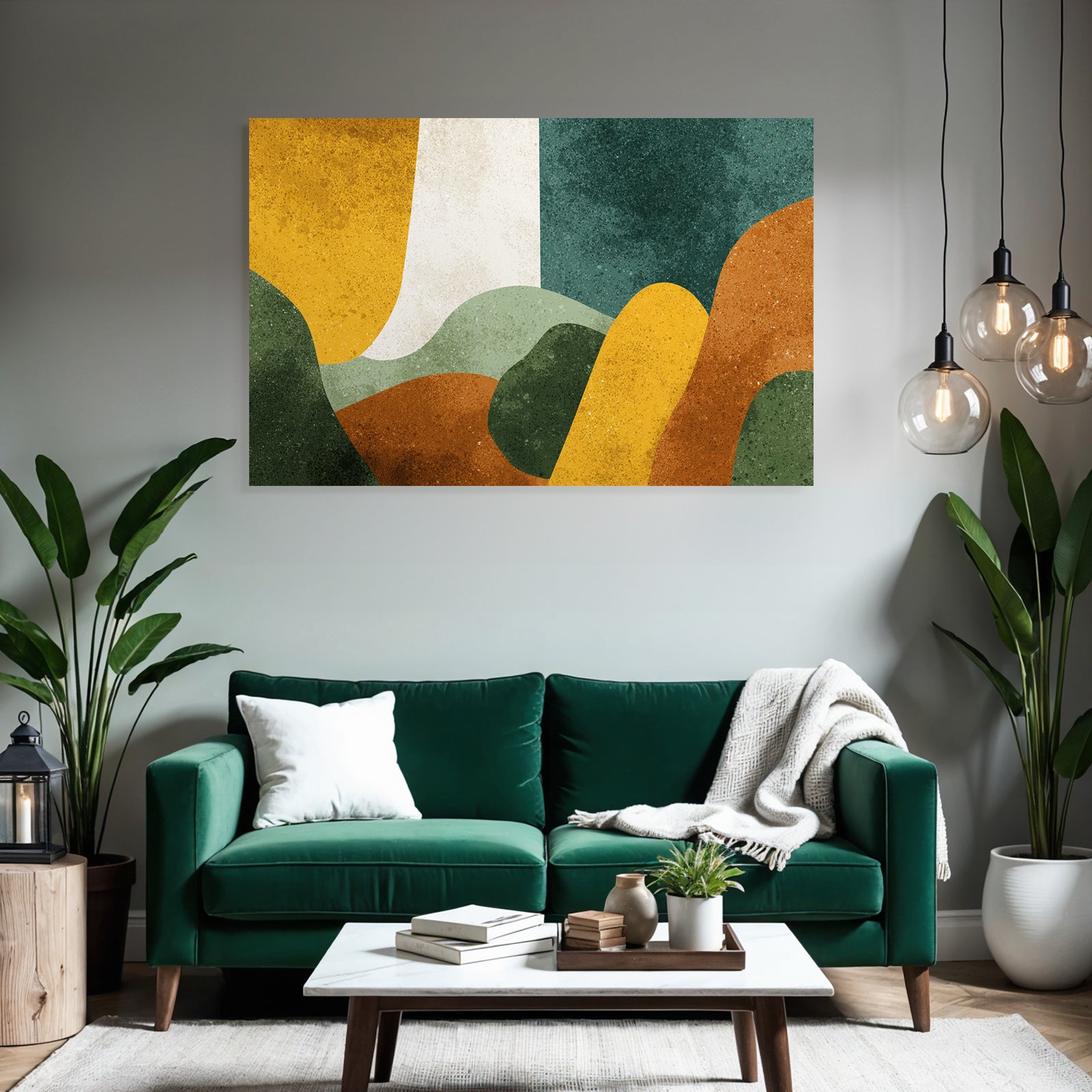 Abstraktes Design Kurvige Formen Vielfalt Von Farben