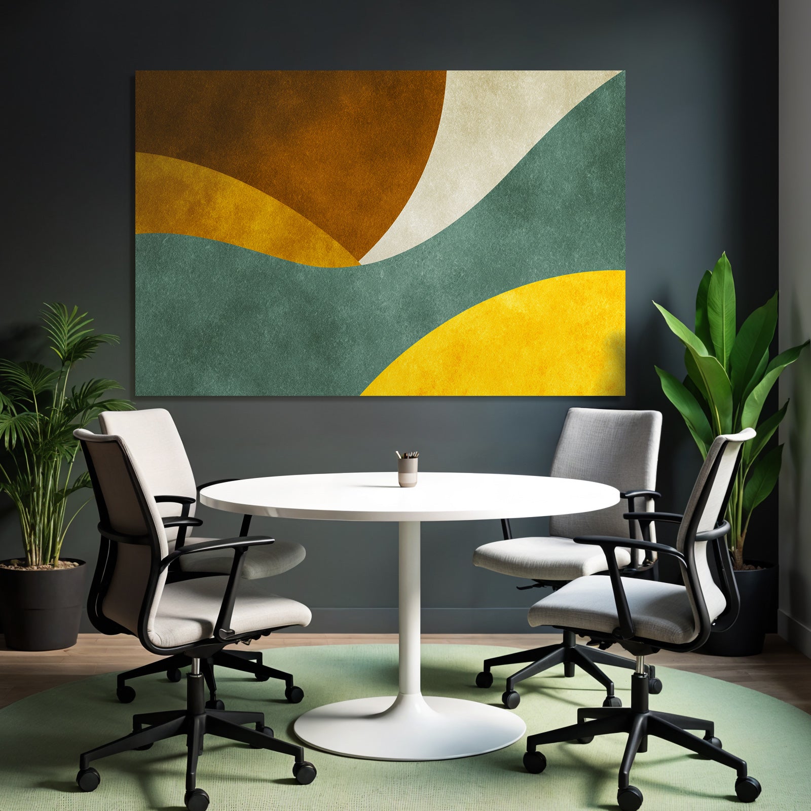 Abstraktes Design Mit Farben Und Textur