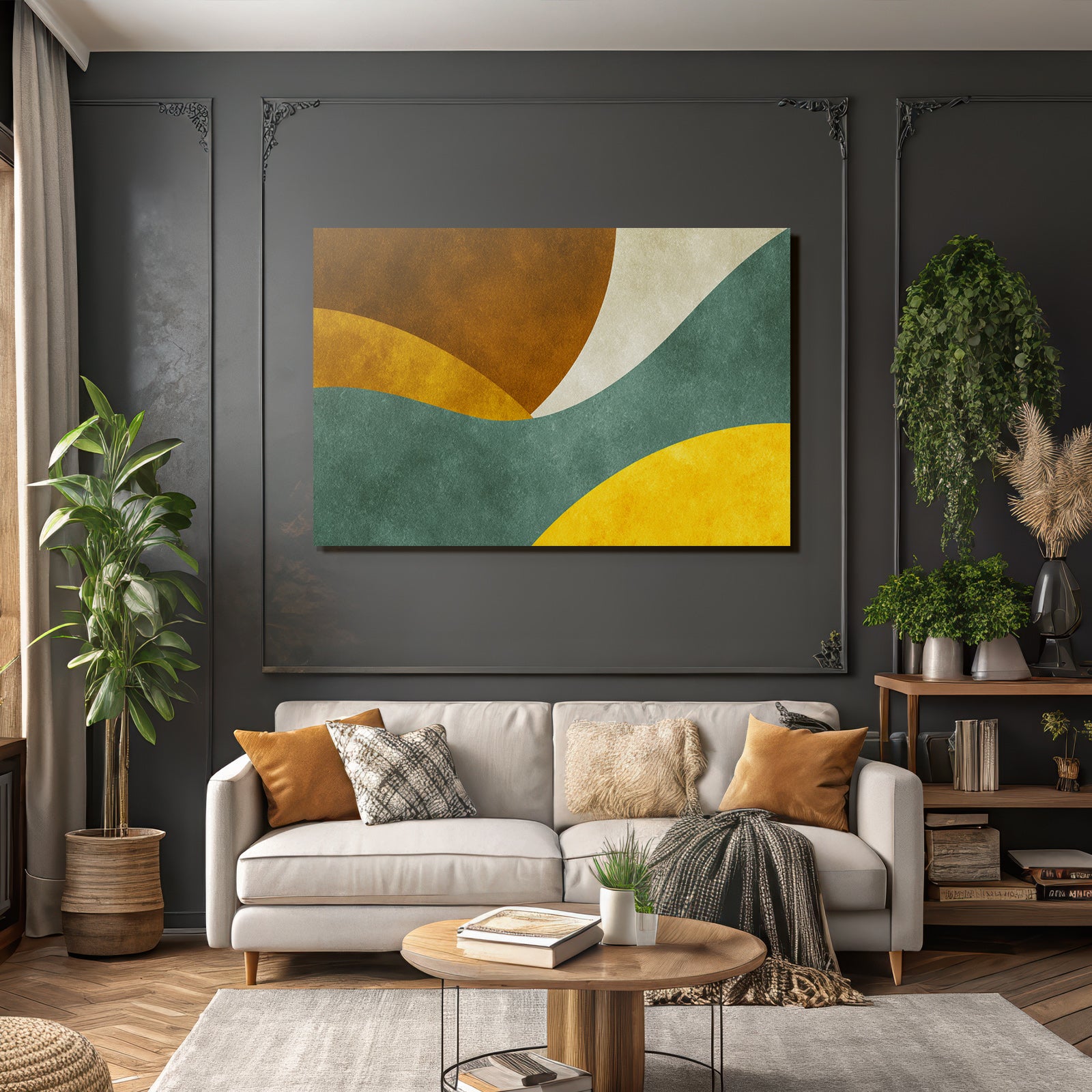 Abstraktes Design Mit Farben Und Textur