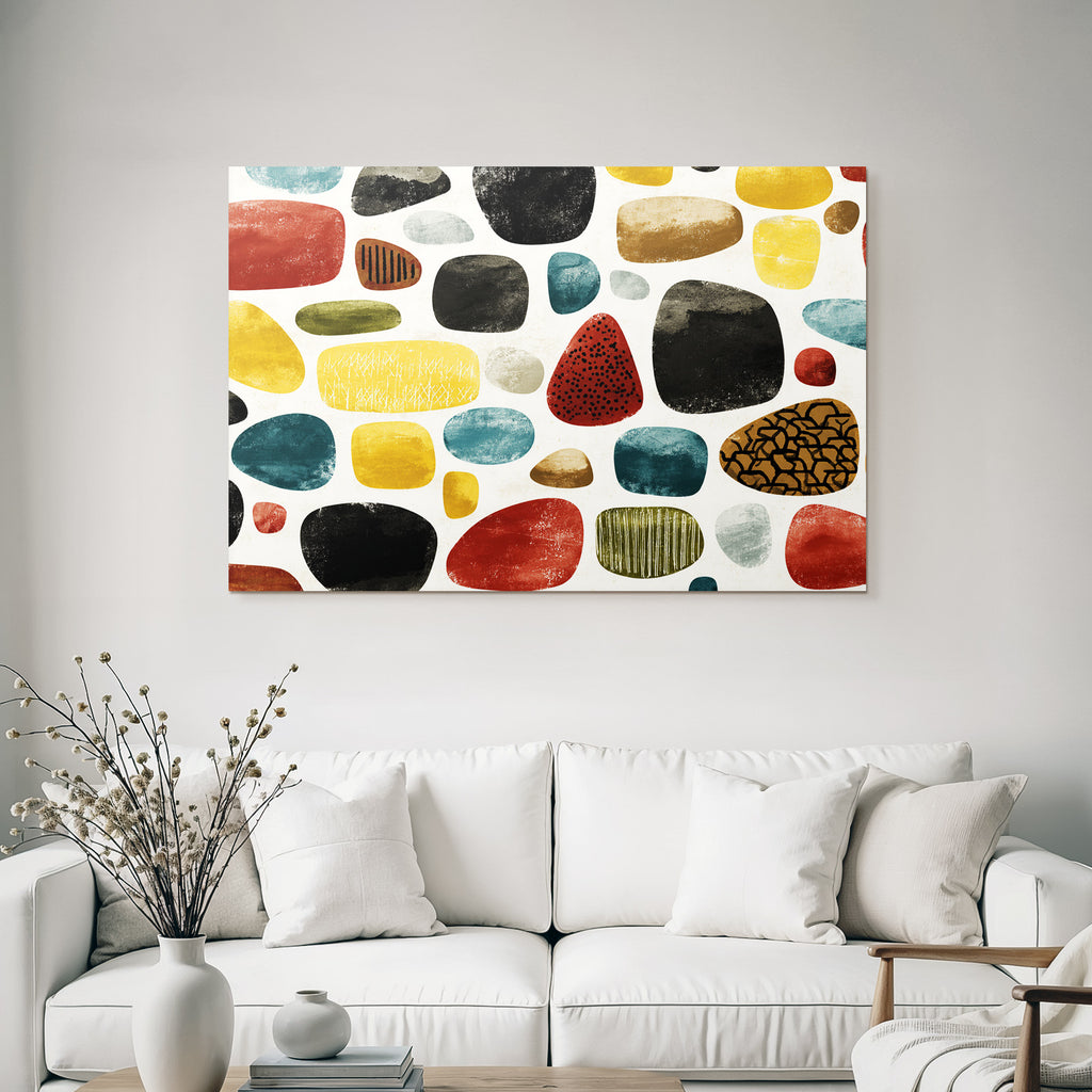 Abstraktes Design Steine Untergrund