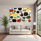 Abstraktes Design Steine Untergrund
