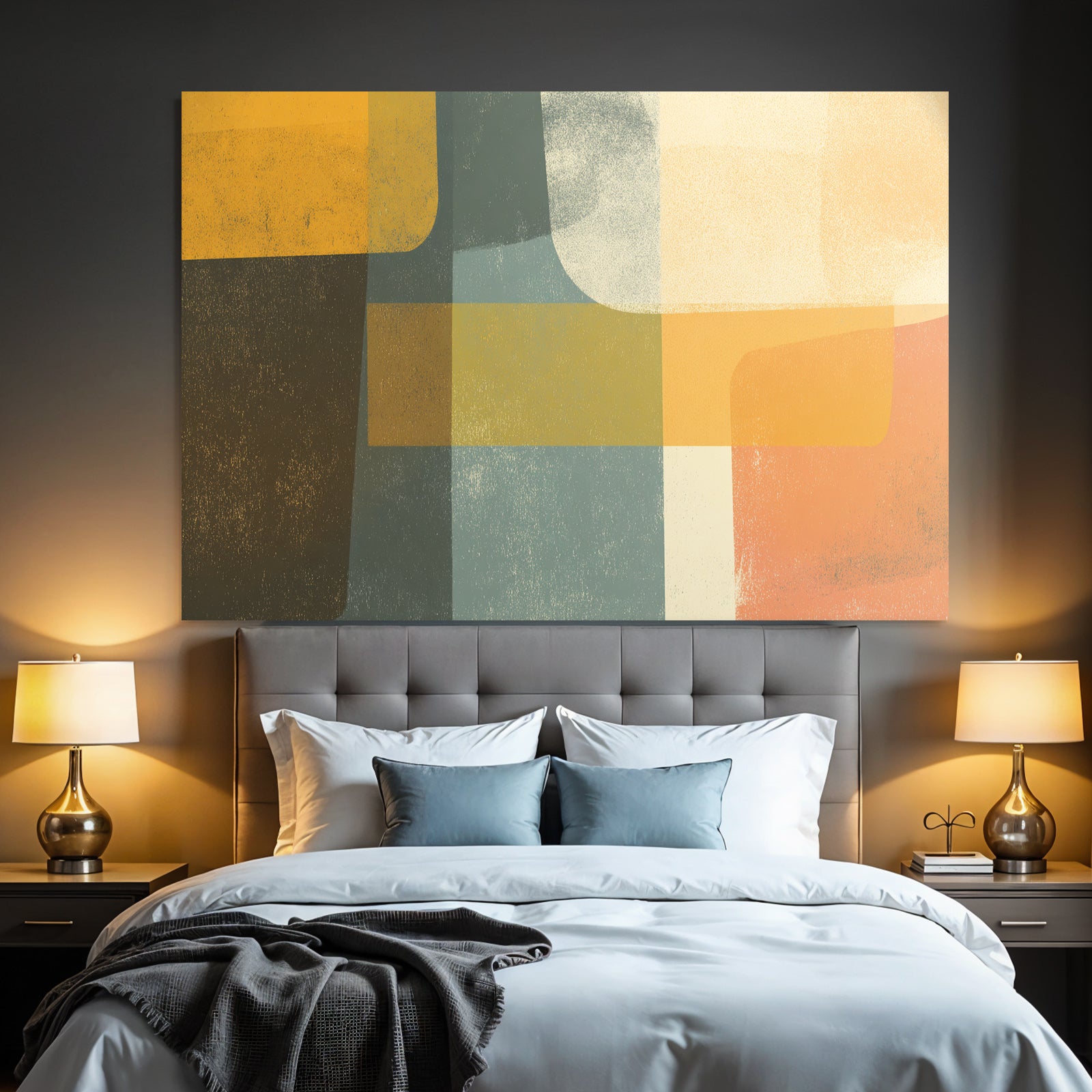 Abstraktes Design Verschiedene Formen Und Farben