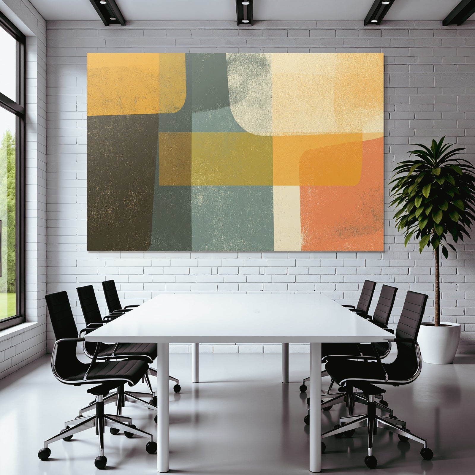 Abstraktes Design Verschiedene Formen Und Farben